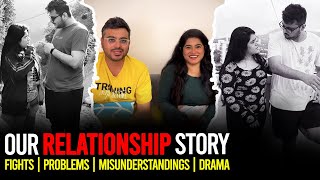 Our Relationship Story  FIGHTS 🤬 PROBLEMS 😥 Misunderstanding 😳 Divesh Bisu Love Story [upl. by Enelahs]