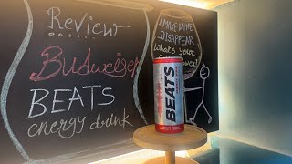 Budweiser Beats Energy Drink Review In Hindi  बडवाइसर का एनर्जी ड्रिंक बीट्स का रिव्यु [upl. by Inan]