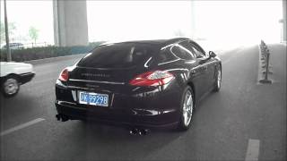 Porsche Panamera 36 IPE Valvetronic Exhaust System [upl. by Neimad]