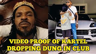 LA Lewis Shows Video of Vybz Kartel Drop Dung Again Liquor ago kill yuh amp Brite Light ago Bury You [upl. by Sylado523]