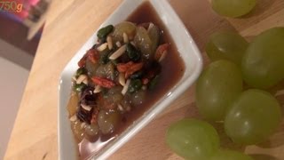 Recette de Condiment au raisin et aux épices  750g [upl. by Brendan]