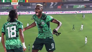 Nigeria vs Cameroon 20 Afcon2023 Highlights [upl. by Kcirtapnaes]