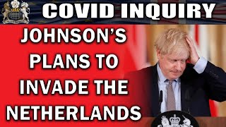 Shocking Revelation Boris Johnsons Plan to Invade Netherlands [upl. by Debbi]