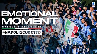 Scudetto celebrations at the Maradona Stadium  Emotional Moment  NapoliScudetto  Serie A 202223 [upl. by Boelter]