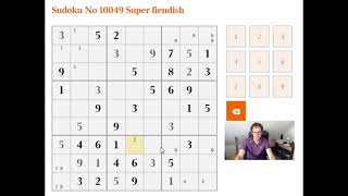 Sudoku Spotting the hidden triple [upl. by Emmott990]