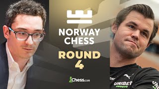 Magnus vs Fabiano Will He Bounce Back From His Defeat To Climb Leaderboard Norway Chess 2024 Rd 4 [upl. by Philender303]