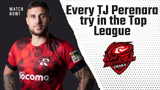 Every TJ Perenara try in Japans Top League [upl. by Adalbert]