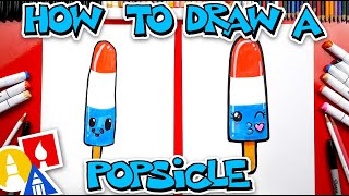 How To Draw A Rocket Popsicle [upl. by Ramak]