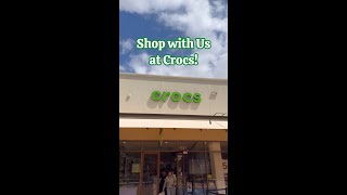 Shop With Us at Crocs shopwithus crocs shoes citadeloutlets [upl. by Milde]