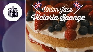 Royal Wedding  Union Jack Victoria Sponge [upl. by Aihcats]