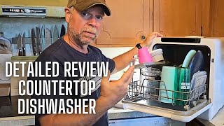 Countertop Dishwasher  DETAILED REVIEW HAVA Portable Dishwasher [upl. by Rusty]