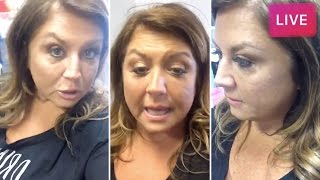 Abby Lee Miller LIVESTREAMS Before Going To Jail [upl. by Annaer]