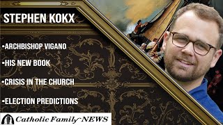 Interview with Stephen Kokx  Archbishop Vigano Election Predictions and more [upl. by Suhcnip]