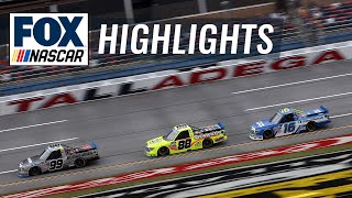 NASCAR Camping World Truck Series at Talladega  NASCAR ON FOX HIGHLIGHTS [upl. by Way]