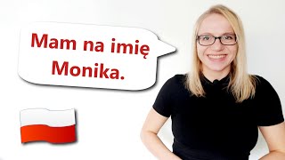 How to introduce yourself in Polish [upl. by Larry]