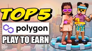 Top 5 Crypto Games On Polygon Right Now [upl. by Amandy328]