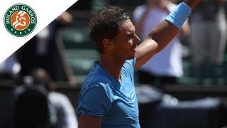 Beauty Shots 14  Rafael Nadal vs Diego Schwartzman I RolandGarros 2018 [upl. by Moureaux]