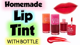 How to make lip tint at home  DIY homemade lip and cheek tint [upl. by Bakki974]