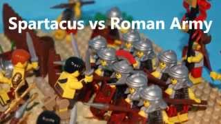 Spartacus vs Roman Army [upl. by Ecinue802]