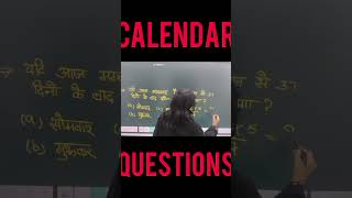 reasoning calendar MSD ACADEMY academy gs [upl. by Blood]