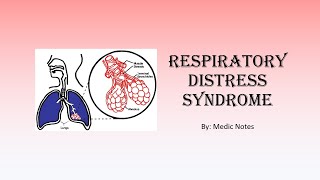 Respiratory distress syndrome  pathophysiology clinical features prevention treatment [upl. by Adnaugal160]