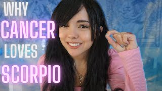 CANCER AND SCORPIO ♋💘♏ LOVE COMPATIBILITY  SYNASTRY  Whats the connection like [upl. by Adnalra]