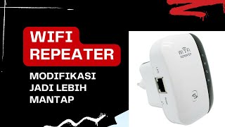 MODIFIKASI WIFI EXTENDER  WIFI REPEATER MURAH [upl. by Tabber]