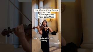 zelda lostwoods ocarinaoftime videogamemusic violincover violin videogames bayarea cityhall [upl. by Valtin]