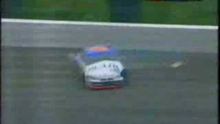 Ken Schrader Crash at Pocono [upl. by Issy560]