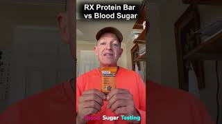 RX Protein Bar Nut Butter amp Oat EXPOSED on Signos CGM [upl. by Uah]