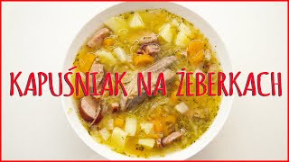 👉Kapuśniak z kiszonej kapusty na żeberkach👈🍽 [upl. by Bruce]