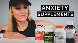 Best Supplements For Anxiety  How To Shut Off Your Brain [upl. by Ddej]