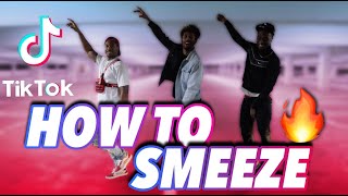 HOW TO SMEEZE DANCE TUTORIALCHALLENGE FOR BEGINNERS‼️🔥 Easy TutorialTikTok She gon go Trill Ryan [upl. by Lindon]