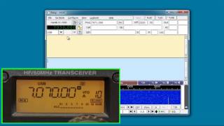 IC 7200 Digital Modes [upl. by Nerradal421]