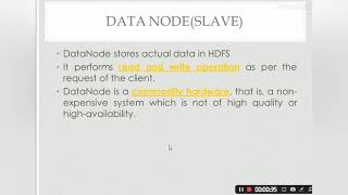 Hadoop  HDFS Architecture English and tamil [upl. by Nagiem]