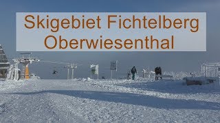 Fichtelberg Skigebiet Oberwiesenthal  Erzgebirge im Winter [upl. by Mirth961]