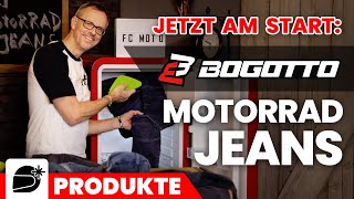 Premiere von Bogotto  praktische Motorradjeans mit Stil [upl. by Neetsuj]