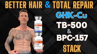 Ultimate Peptide Stack For Repair amp AntiAging TB500BPC157 amp GHKCu Hair Growth [upl. by Yhtac]