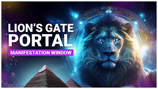 How to Manifest Anything with the Lions Gate Portal on 882024 BONUS MANIFESTATION RITUAL [upl. by Nennarb]