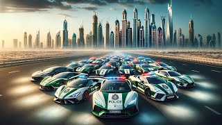 Most Impressive Police Car Fleet in the World  Chasing Speeders with Dubai Police’s Supercars [upl. by Boswell958]