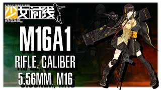 Girls Frontline TDoll Profile M16A1 [upl. by Hesler406]