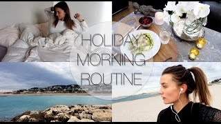 MORNING ROUTINE  Holiday Edition ♡ [upl. by Anawaj]