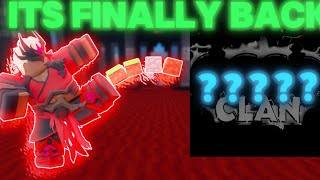 The MOST OG CLAN IN BEDWARS IS OFFICIALLY BACK  Roblox BedWars [upl. by Yellah725]