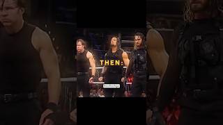 The Shield Now Vs Then Edit 🔥 wwe [upl. by Eichman525]