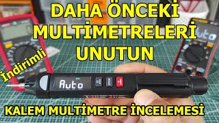 DAHA ÖNCEKİ MULTİMETRELERİ UNUTUN Mustool MT007 Pro Kalem Multimetre İnceleme Multimetre Tavsiyesi [upl. by Ispep]