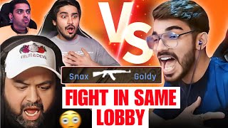 Snax VS Goldy Bhai Aman amp Joker In Same Match😳 [upl. by Arbas]