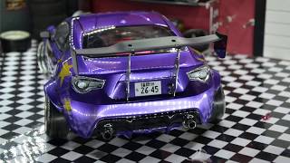 MP Tamiya GT86  BRZ RC Body Drifting making of [upl. by Lehrer]