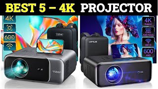 Top 5 Best 4K Projector of 2024 [upl. by Ulrich]