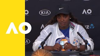 Sloane Stephens press conference 3R  Australian Open 2019 [upl. by Bullock]