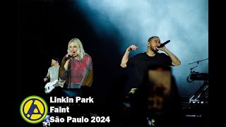 Linkin Park  Faint Live in Brasil 2024 [upl. by Yonina445]